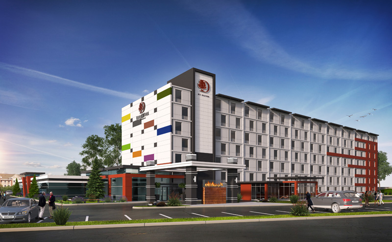 Indianapolis, USA, Double Tree Hotel Concept