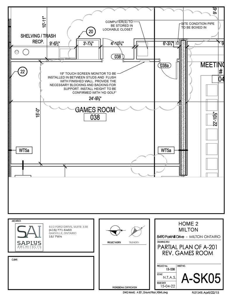 HD Golf - Milton Home 2 - Layout