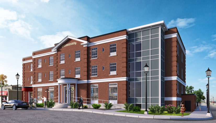 Orillia on Champlain Hotel renovation